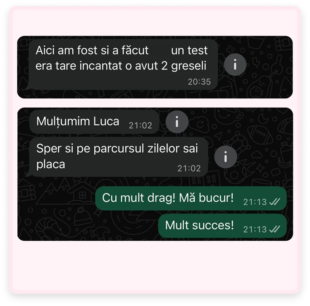 Testimonial Luca 2